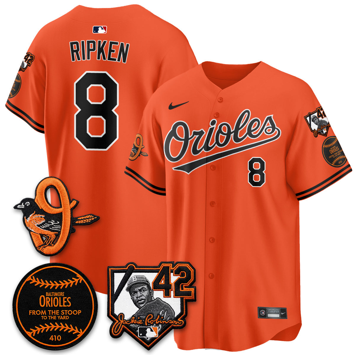 Baltimore Orioles 2026 Jackie Robinson Day Vapor Limited Jersey - All Stitched