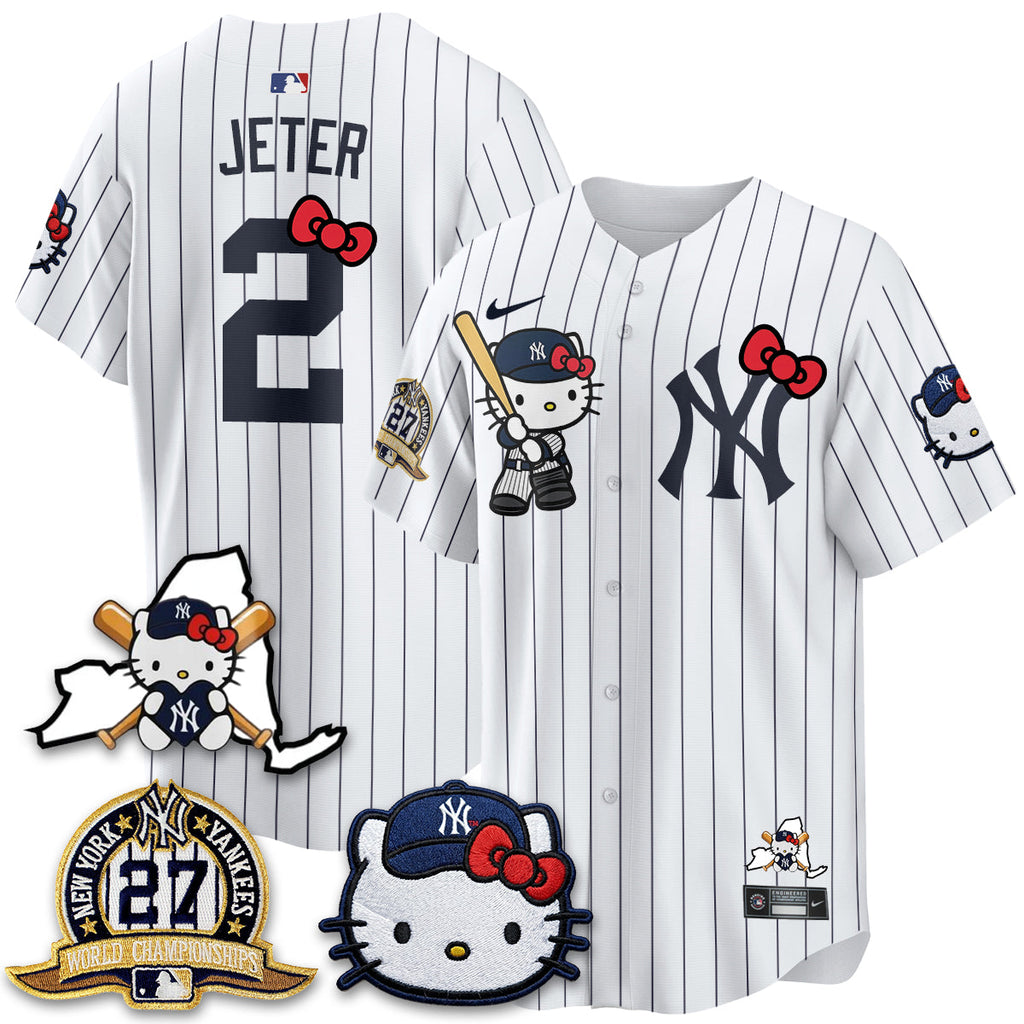 New York Yankees Meow KT 2026 Vapor Limited Jersey - All Stitched