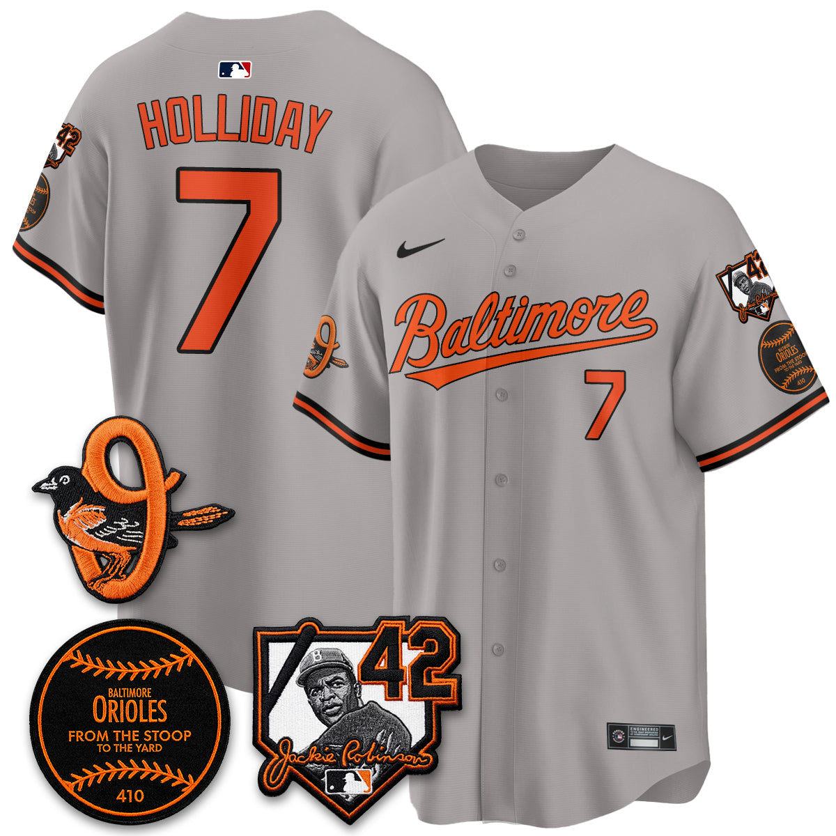 Baltimore Orioles 2026 Jackie Robinson Day Vapor Limited Jersey - All Stitched