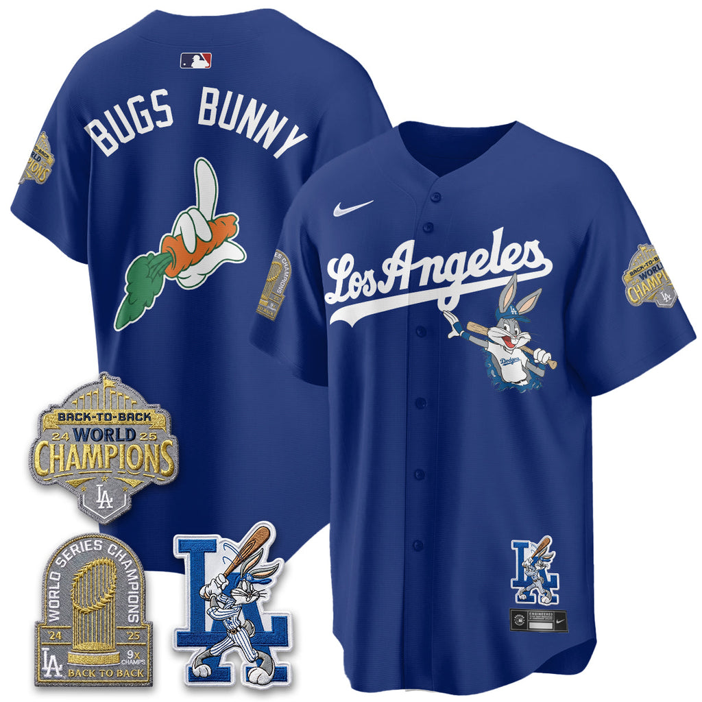 Los Angeles Dodgers Bunny Vapor Limited Jersey - All Stitched
