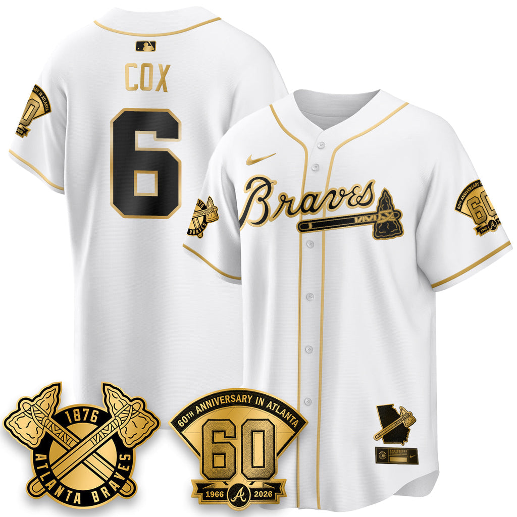 ATL 60th Anniversary Gold Edition Vapor Limited Jersey - Stitched