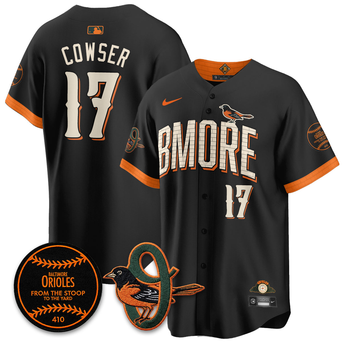 Baltimore Orioles 2026 City Connect Vapor Premier Limited Jersey - All Stitched - V3
