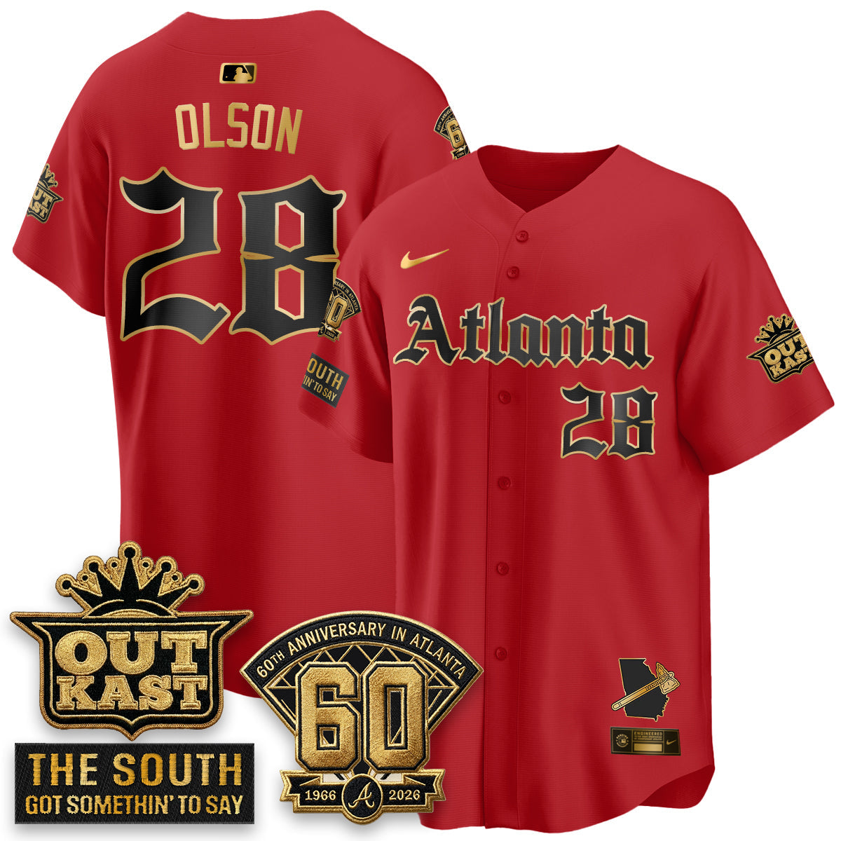 Atlanta Braves 2026 Gothic Edition Vapor Limited Jersey - All Stitched