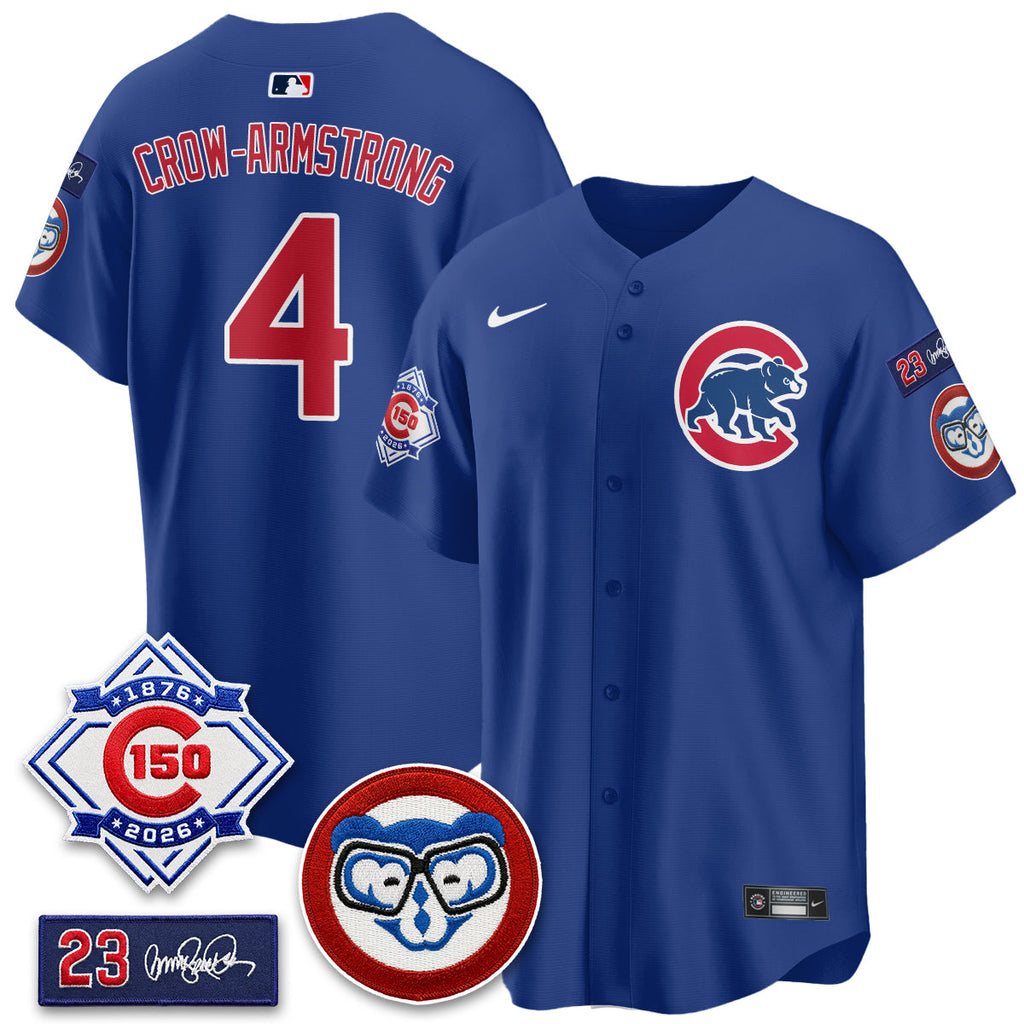 Chicago Cubs 150th Anniversary Holy Cow Vapor Premier Limited Men Jersey - All Stitched