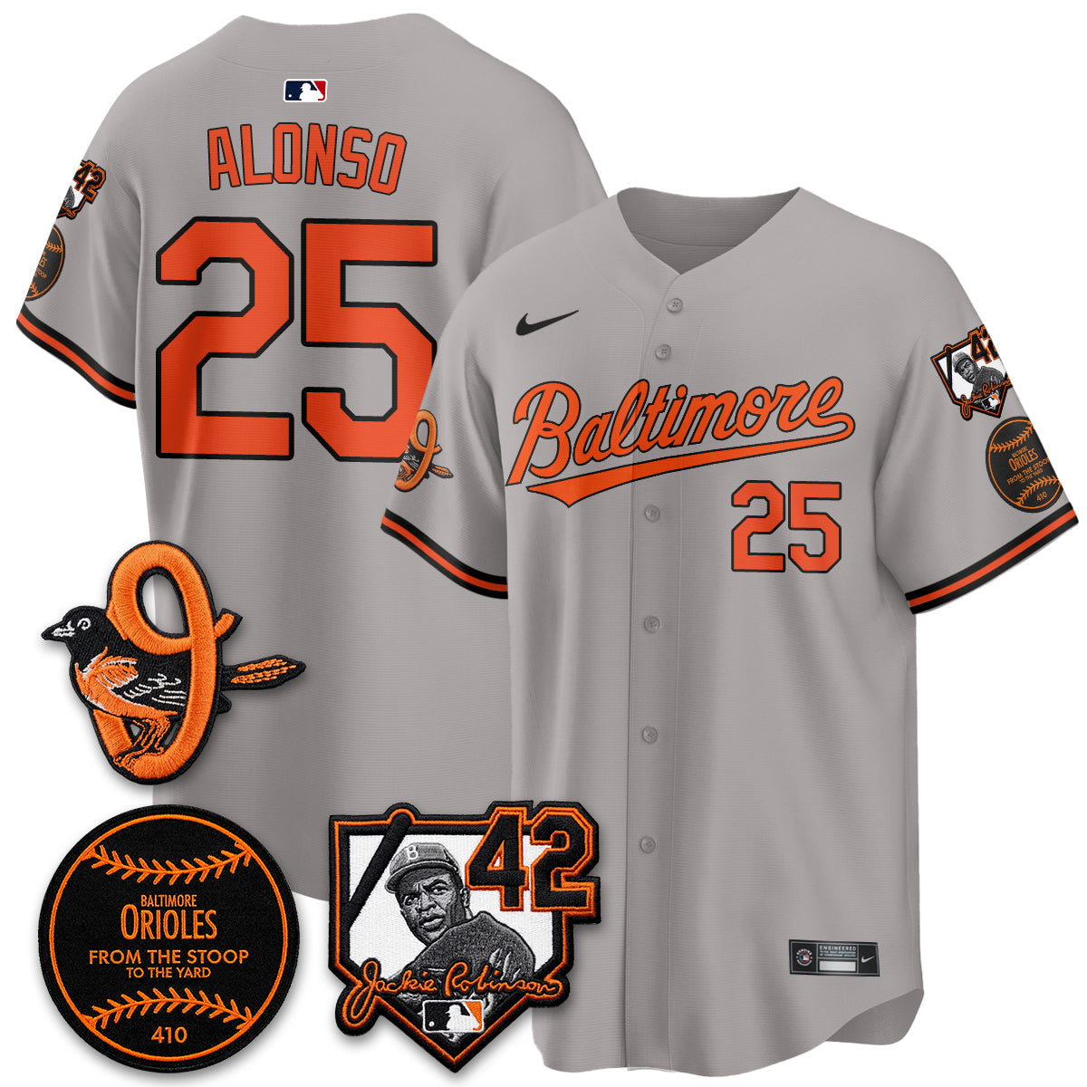 Baltimore Orioles 2026 Jackie Robinson Day Vapor Limited Jersey - All Stitched