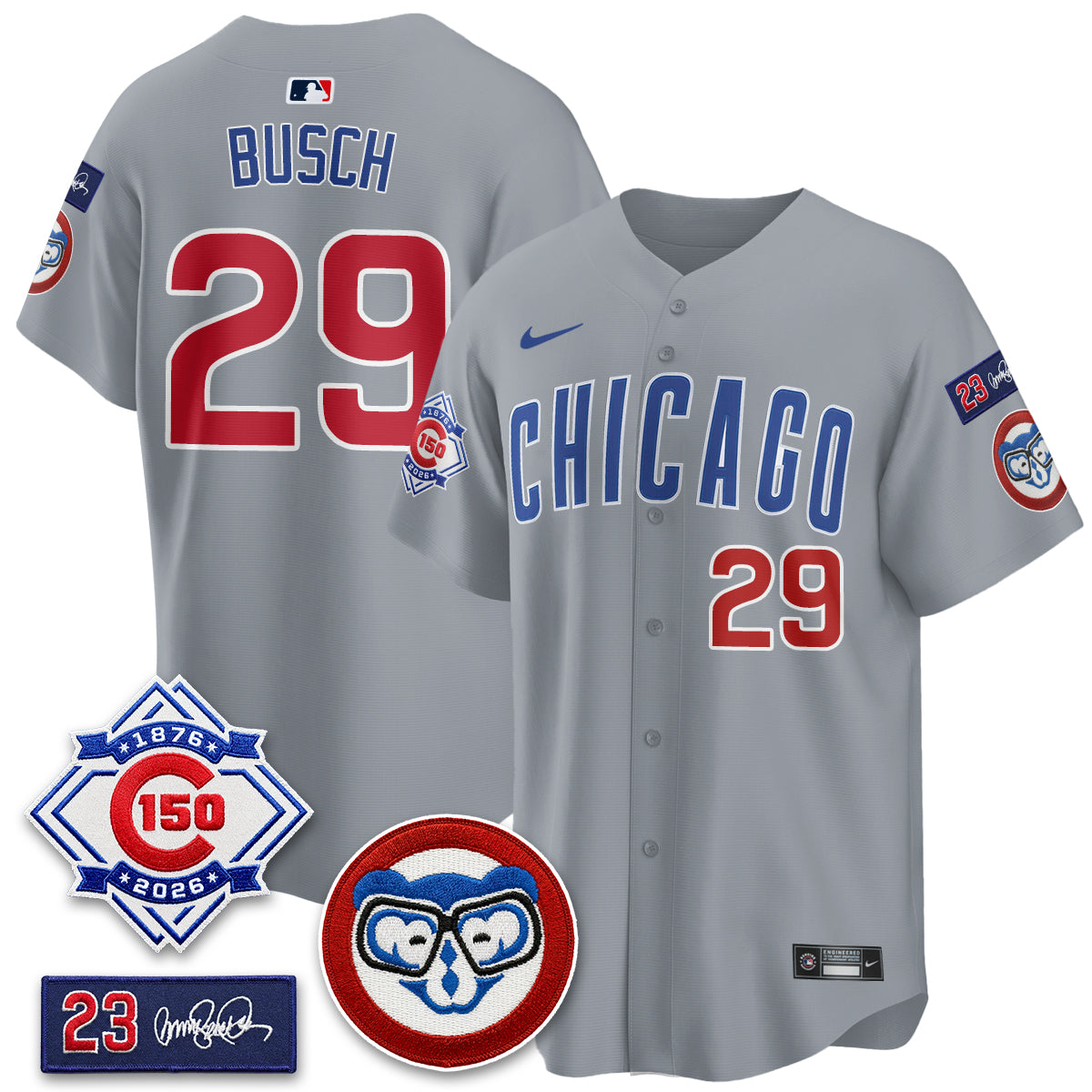Chicago Cubs 150th Anniversary Holy Cow Vapor Premier Limited Jersey - All Stitched
