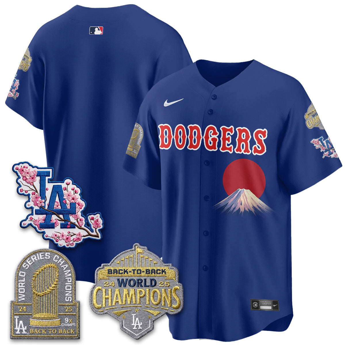 Los Angeles Dodgers Japanese Heritage Night 2026 Jersey - All Stitched V2