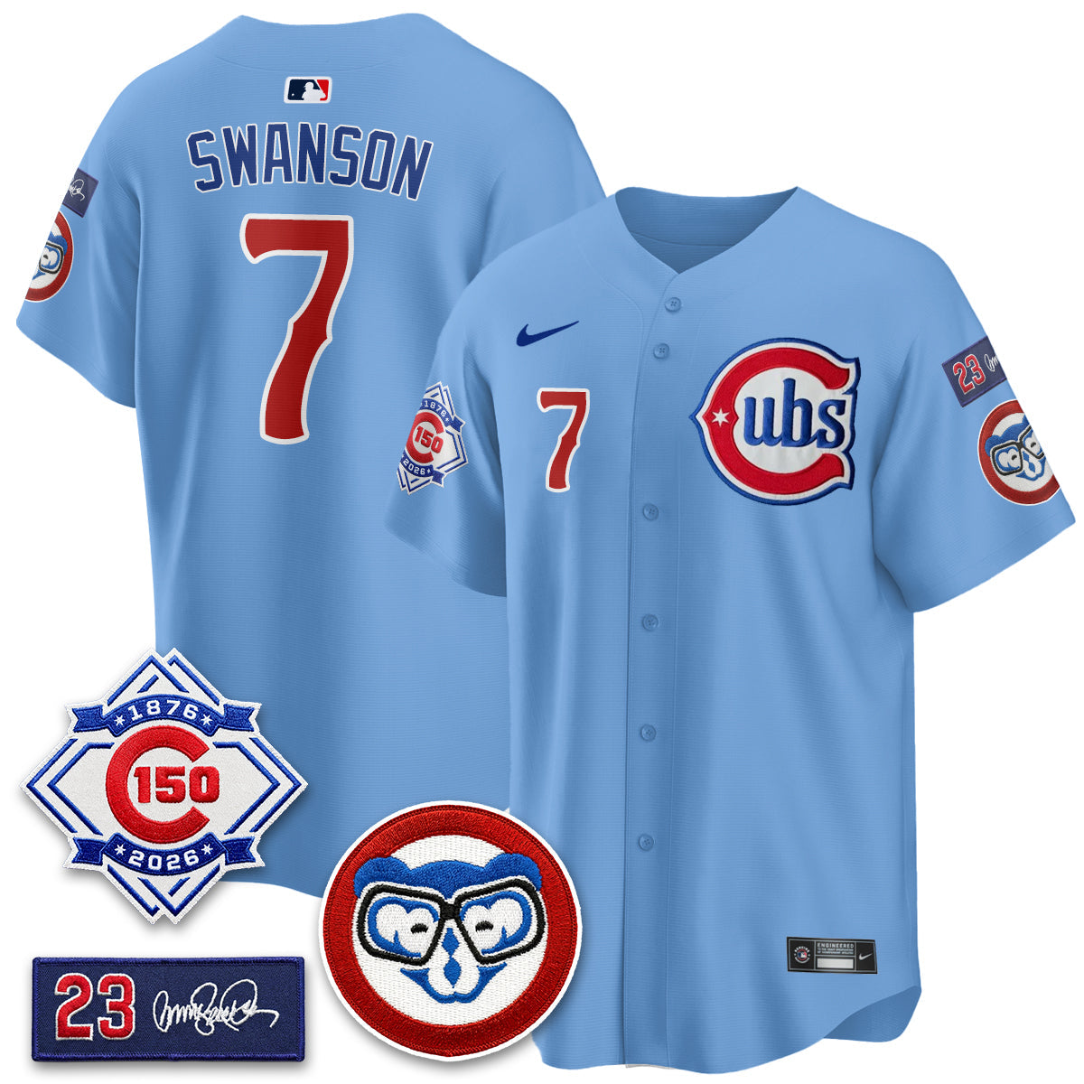 Chicago Cubs 150th Anniversary Holy Cow Vapor Premier Limited Men Jersey - All Stitched