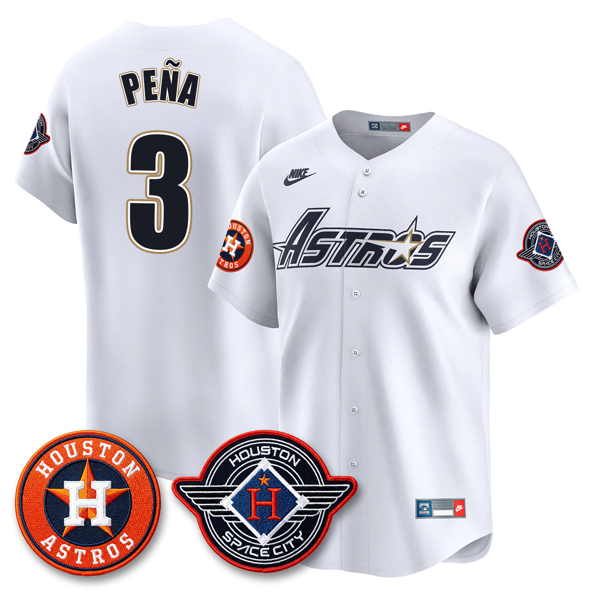 Houston Astros 2026 Space City Vapor Limited Jersey - All Stitched