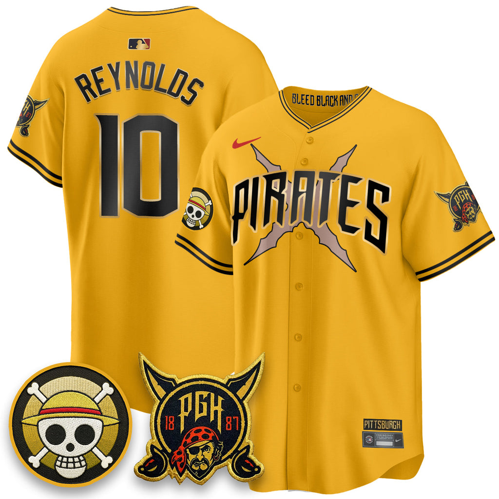 Pittsburgh Pirates 2026 City Connect x One Piece Vapor Limited Jersey - All Stitched