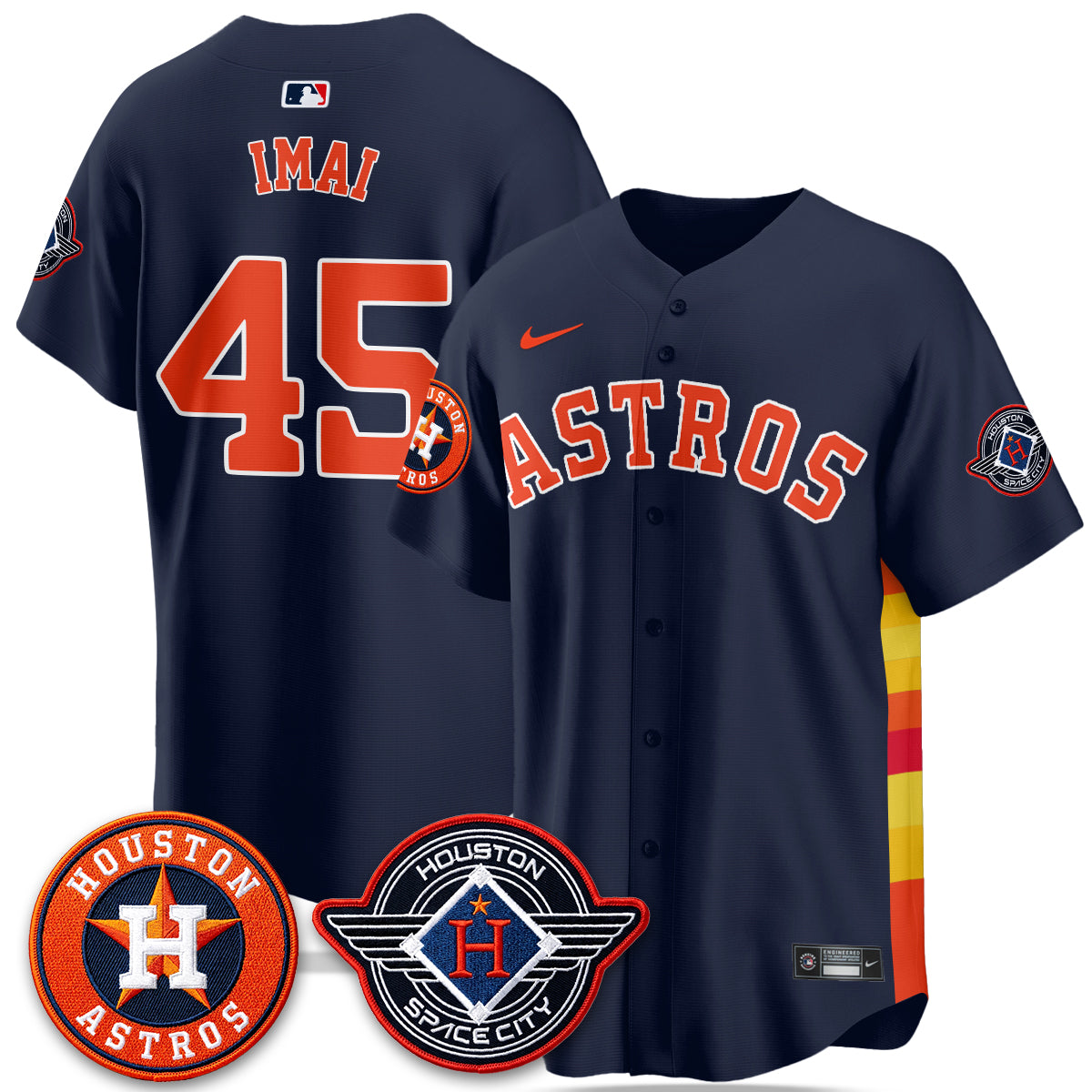 Houston Astros 2026 Space City Vapor Limited Jersey - All Stitched