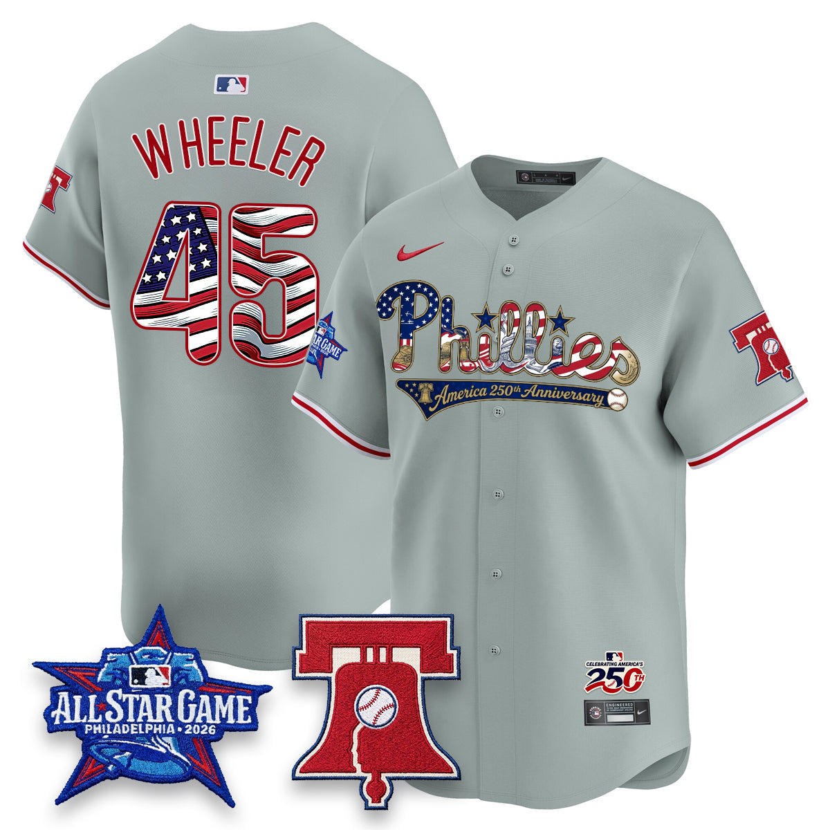 PHI 2026 Independence Day USA Vapor Limited Jersey - Stitched (2)