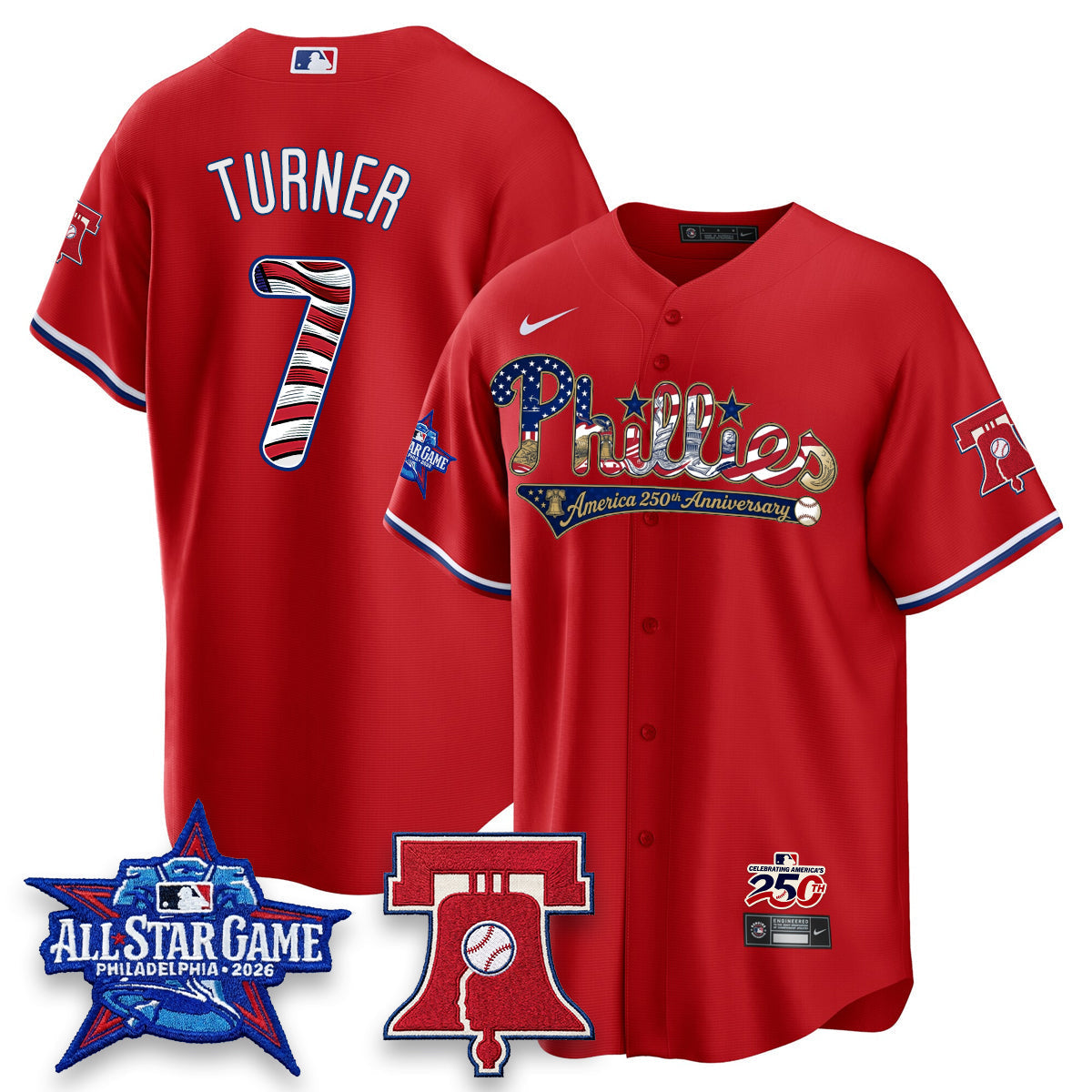 PHI 2026 Independence Day USA Vapor Limited Jersey - Stitched (2)