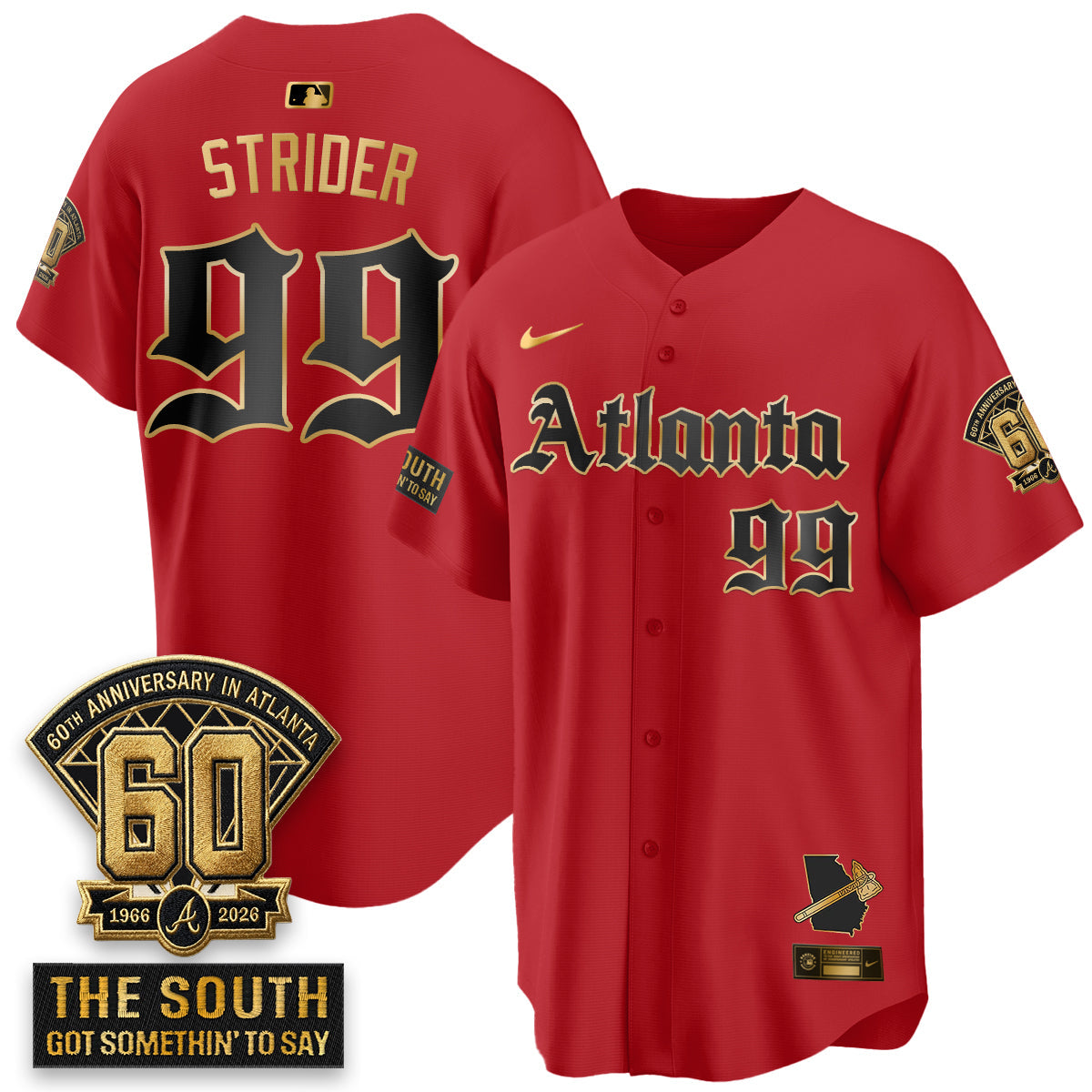 Atlanta Braves 2026 Gothic Edition Vapor Limited Jersey - All Stitched V2