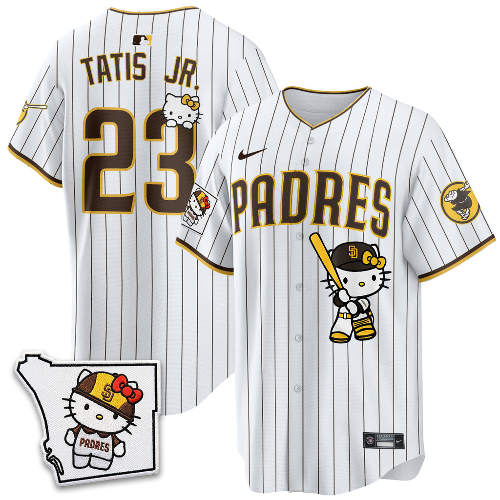 San Diego Padres x Meow KT Vapor Limited Jersey - All Stitched V2