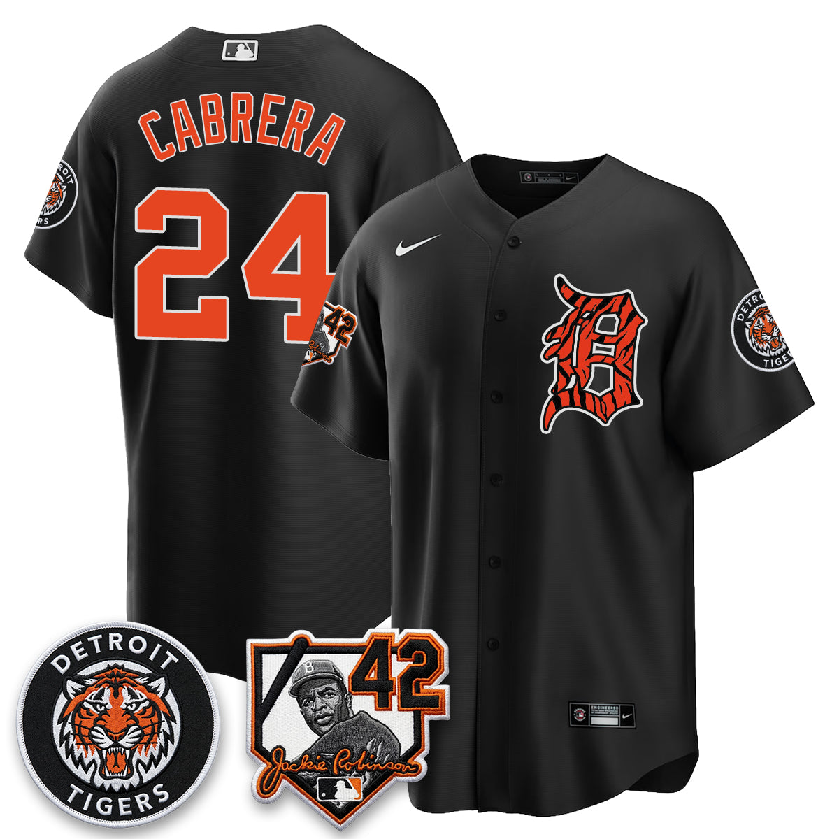 Detroit Tigers 2026 Jackie Robinson Day Vapor Limited Jersey - All Stitched