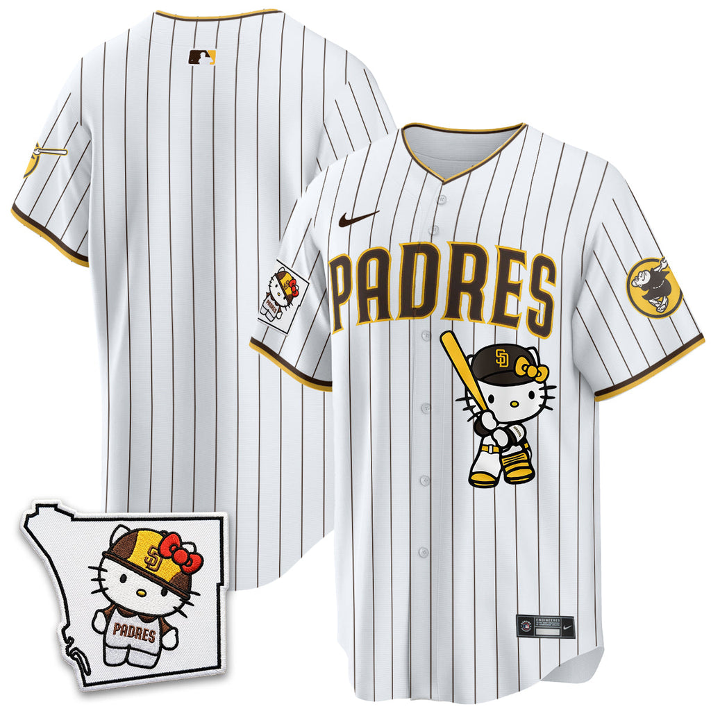 San Diego Padres x Meow KT Vapor Limited Jersey - All Stitched V2