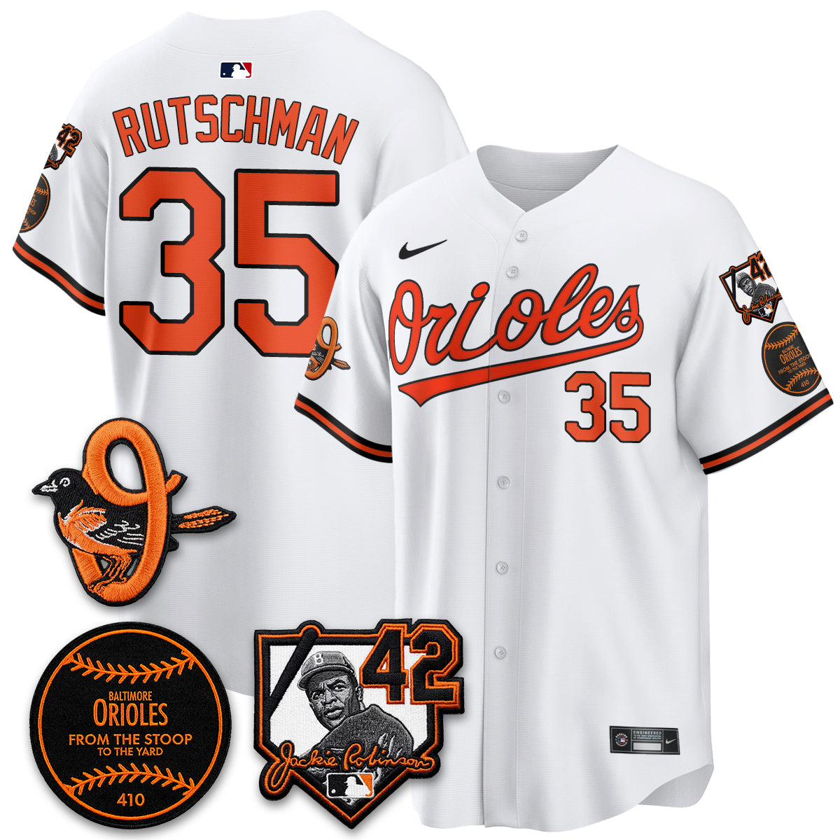 Baltimore Orioles 2026 Jackie Robinson Day Vapor Limited Jersey - All Stitched