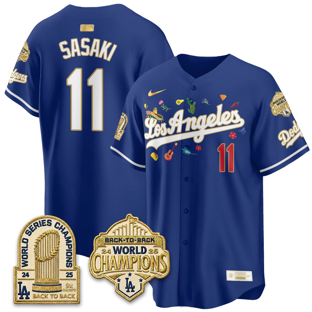 Los Angeles Dodgers Mexican Heritage 2026 Premier Limited Vapor Jersey - All Stitched