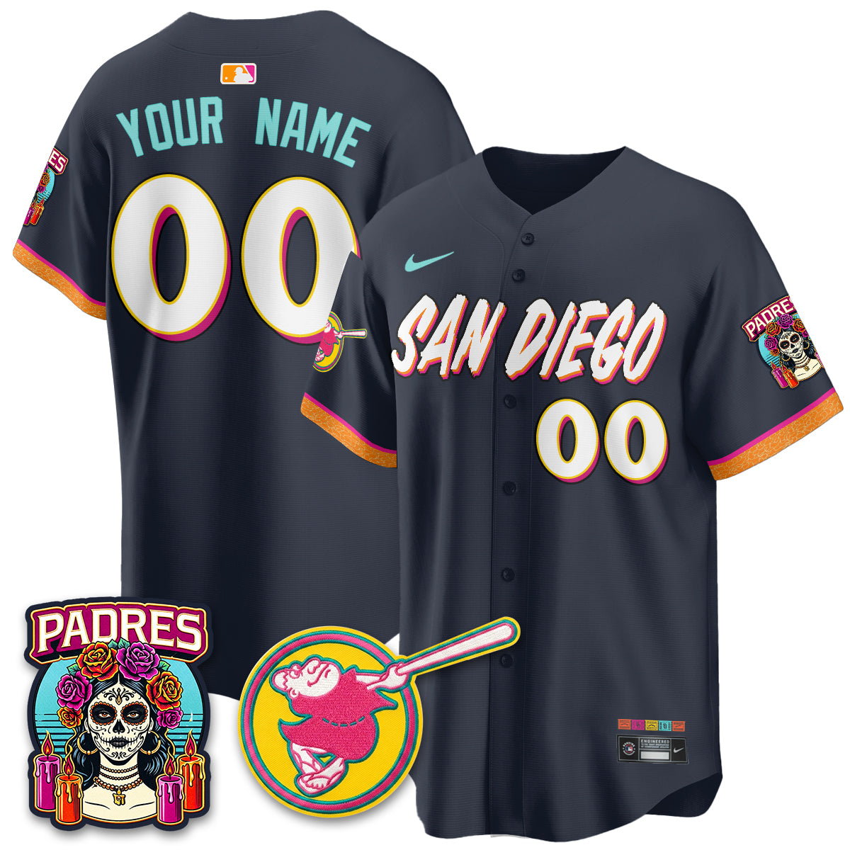 SD 2026 City Connect Vapor Premier Limited Custom Jersey - All Stitched V2