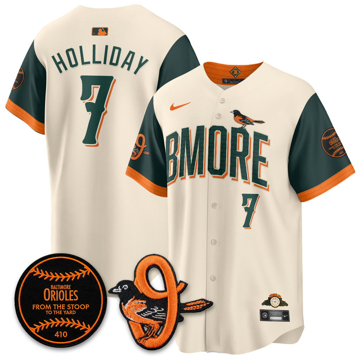 Baltimore Orioles 2026 City Connect Vapor Premier Limited Men Jersey - All Stitched