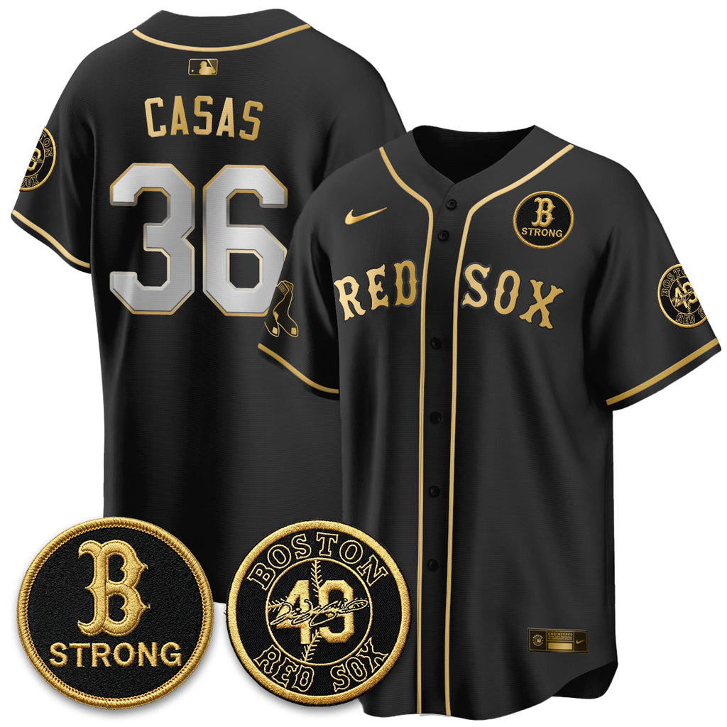 Boston Red Sox Tim Wakefield Memorial Patch Vaper Premier Limited Jersey - All Stitched V2