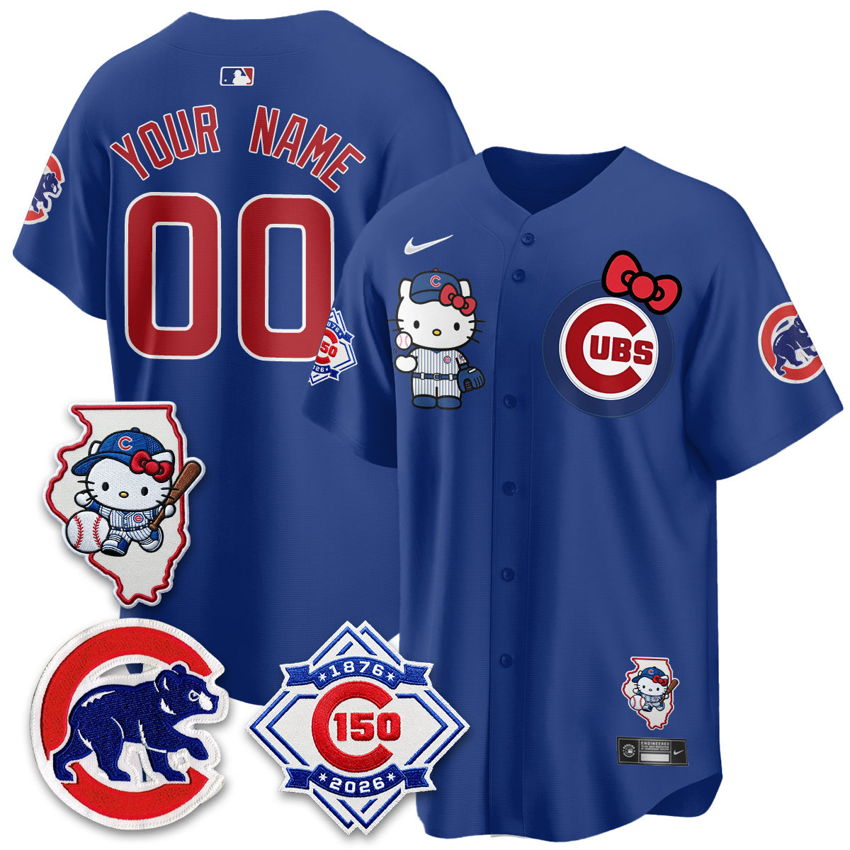 CHC x Meow KT Vapor Premier Limited Custom Jersey - Stitched V2
