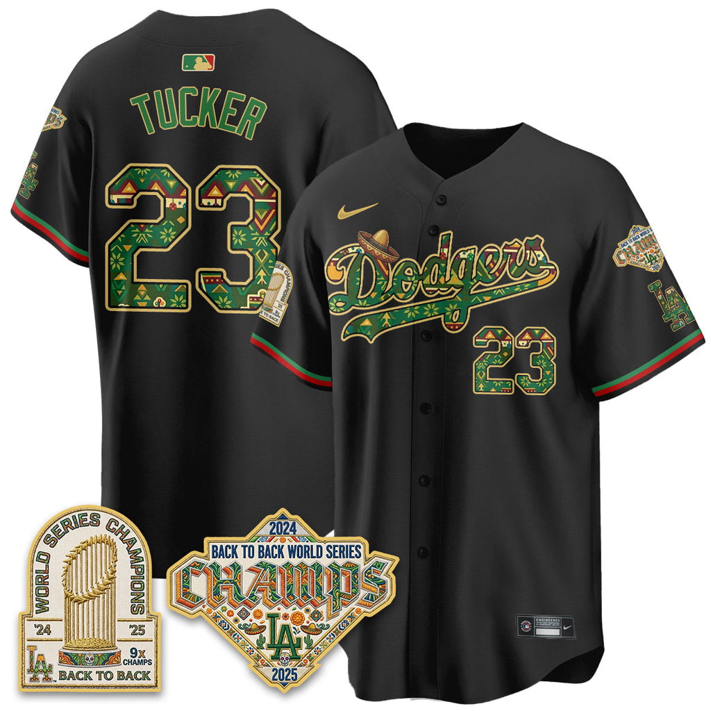 Los Angeles Dodgers x Mexican Heritage 2026 Limited Vapor Jersey - All Stitched