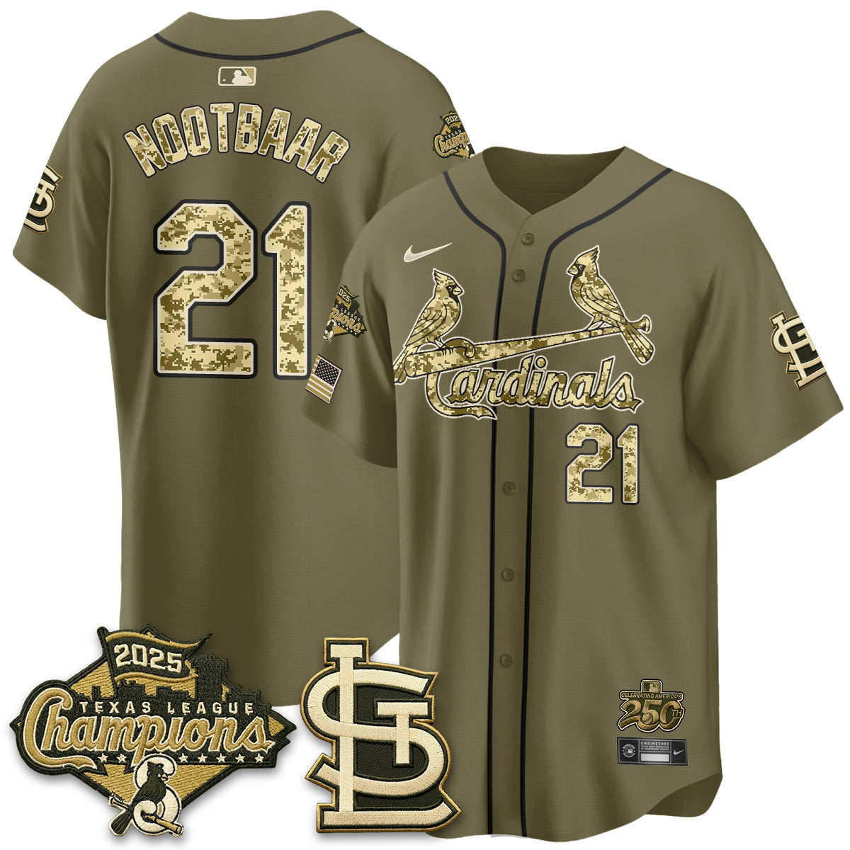 STL 2026 Armed Forces Day Jersey - Stitched