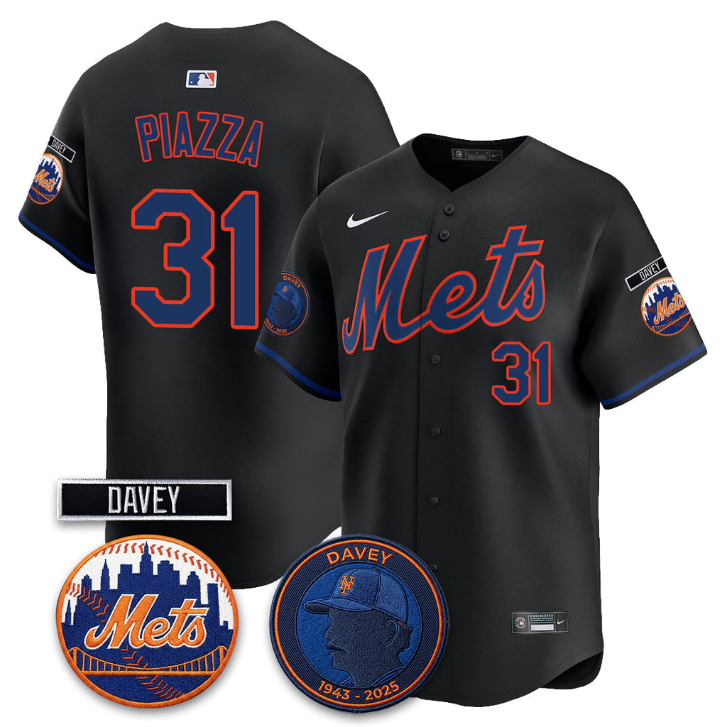 New York Mets 2026 Davey Johnson In Memoriam Vapor Limited Jersey - All Stitched