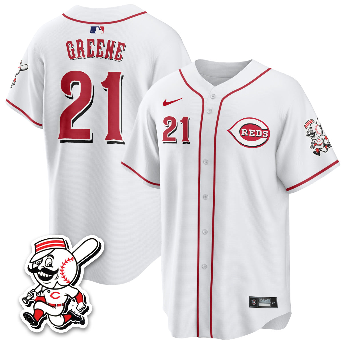 Cincinnati Reds 2026 City Connect Limited Vapor Jersey - All Stitched