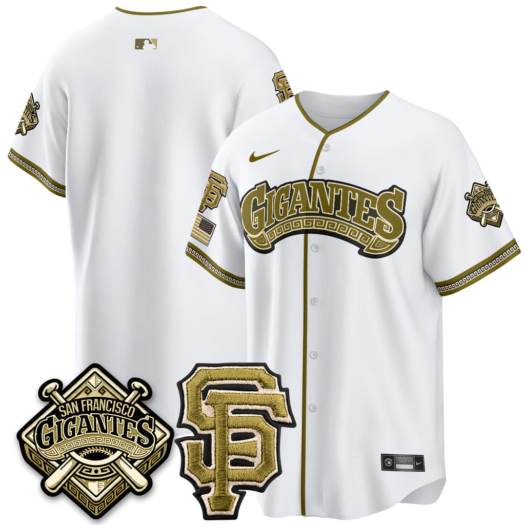San Francisco Giants New Era Olive 2026 Armed Forces Day Jersey - All Stitched