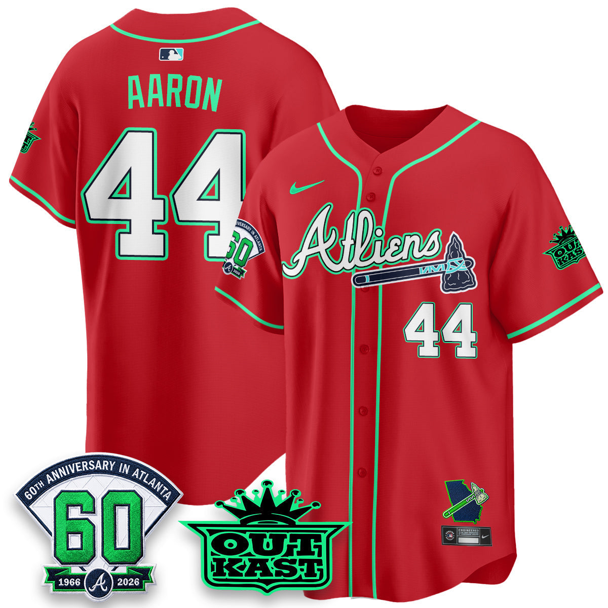 ATL x Atliens Cool Base Galaxy Version Jersey - Stitched (28)