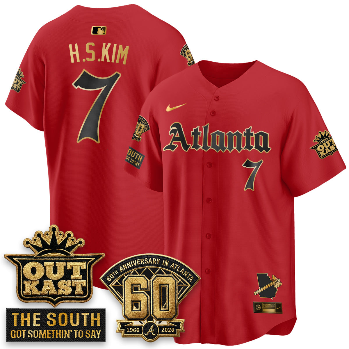 Atlanta Braves 2026 Gothic Edition Vapor Limited Jersey - All Stitched