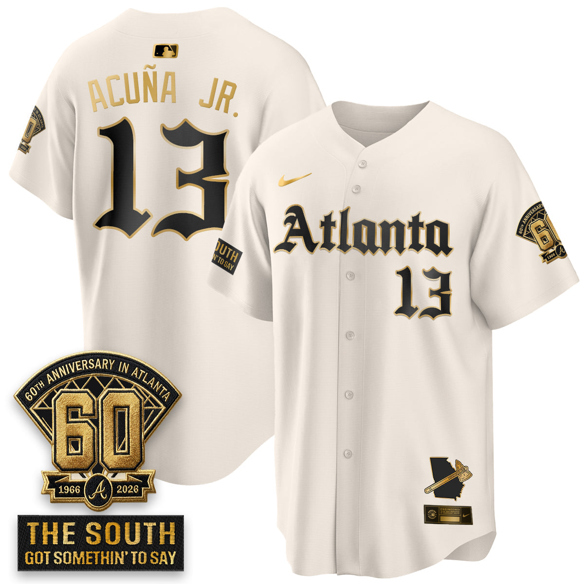 ATL 2026 Gothic Edition Vapor Limited Jersey - All Stitched V2