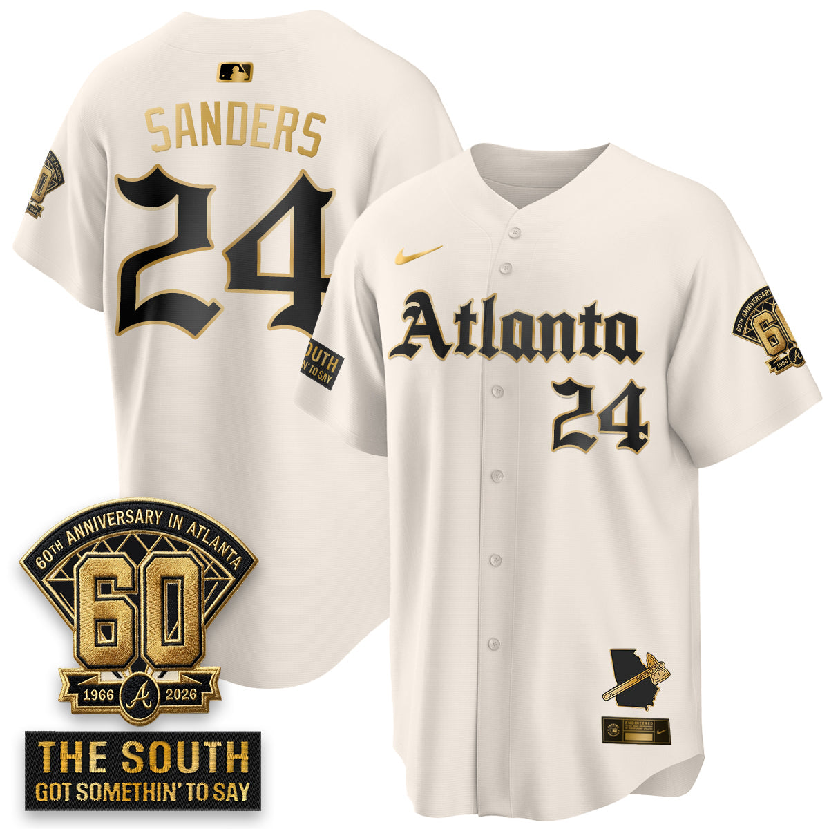 Atlanta Braves 2026 Gothic Edition Vapor Limited Jersey - All Stitched V2