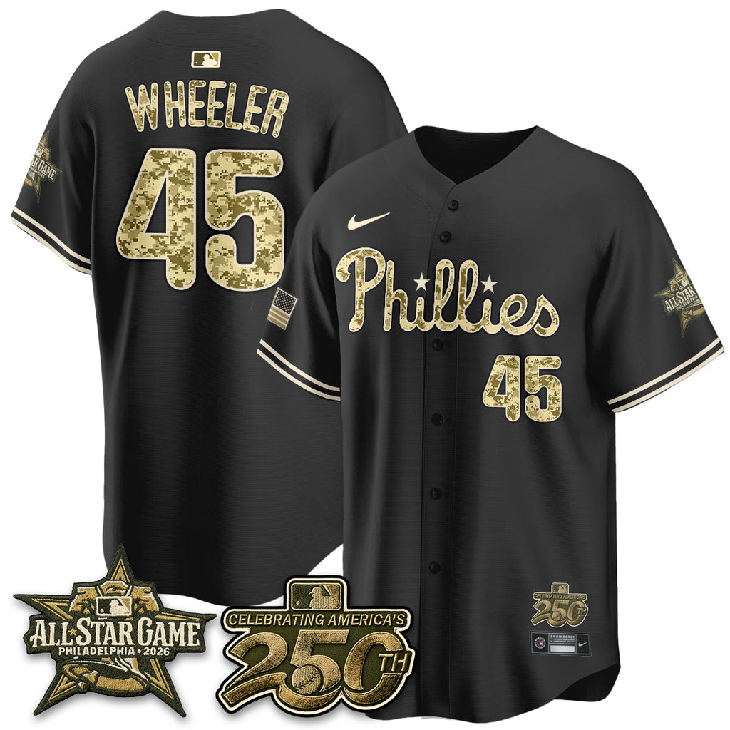 Philadelphia Phillies  2026 Armed Forces Day Jersey V3 - All Stitched