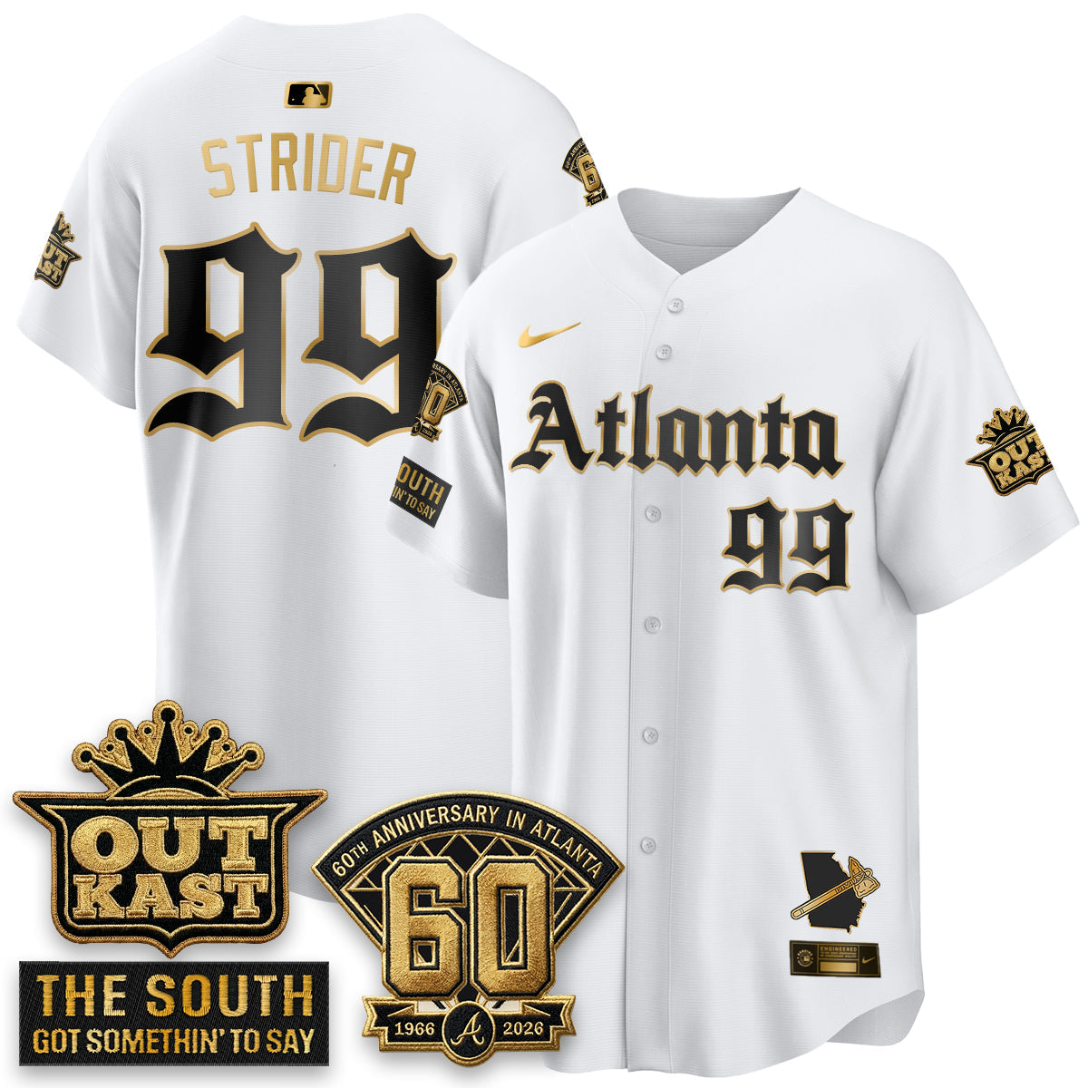Atlanta Braves 2026 Gothic Edition Vapor Limited Jersey - All Stitched