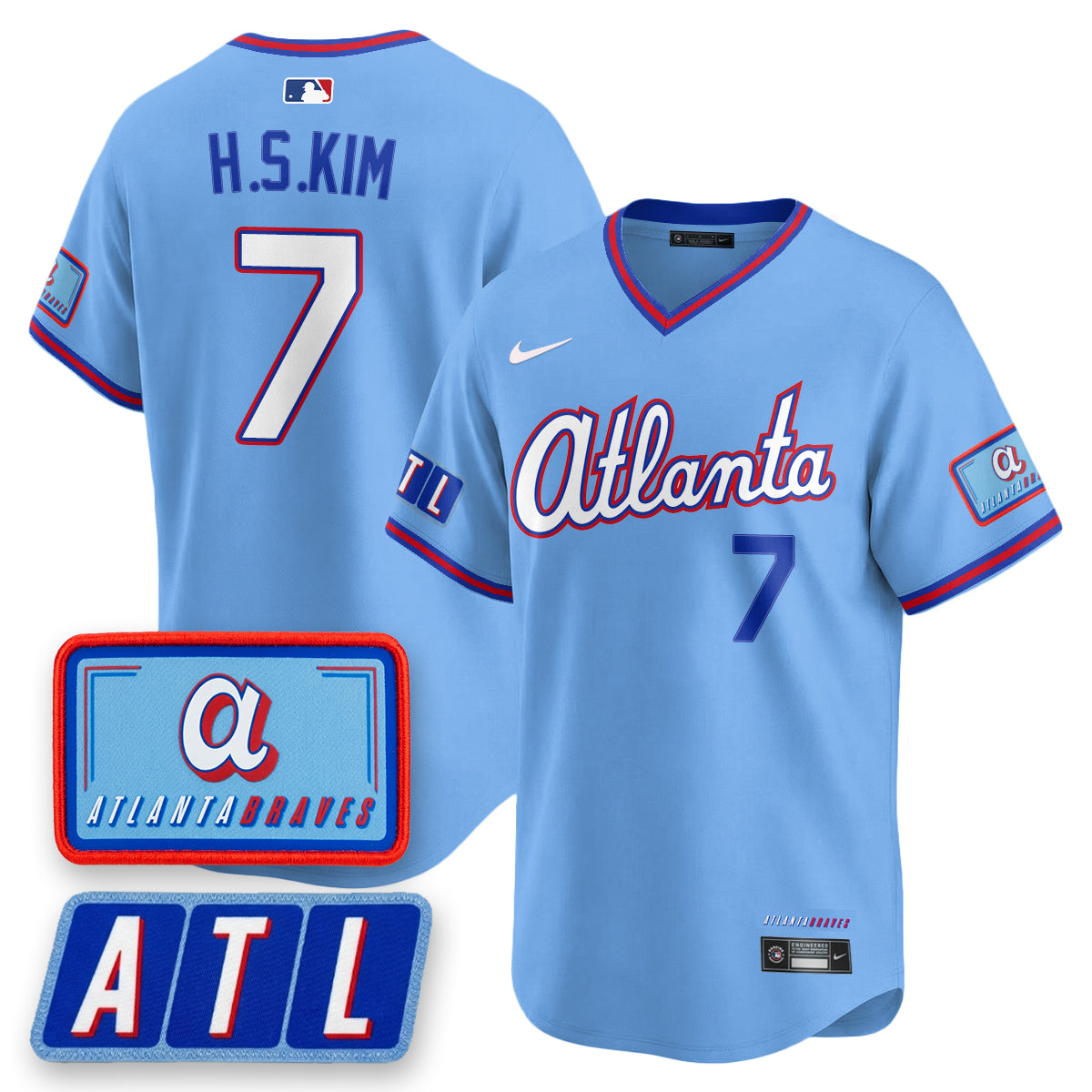 Atlanta Braves 2026 City Connect Vapor Limited Jersey - All Stitched