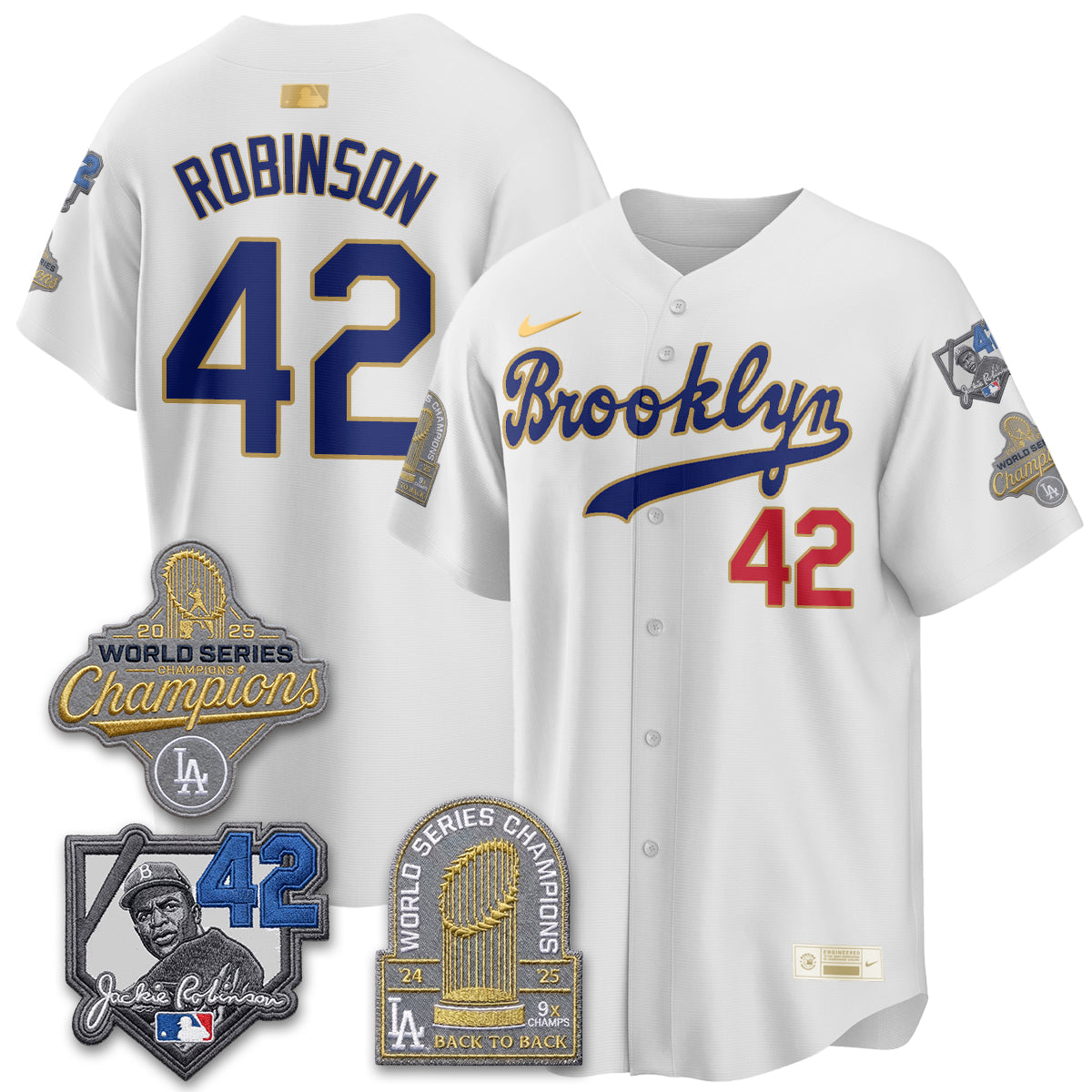 LAD 2026 Brooklyn Jackie Robinson Limited Jersey - All Stitched