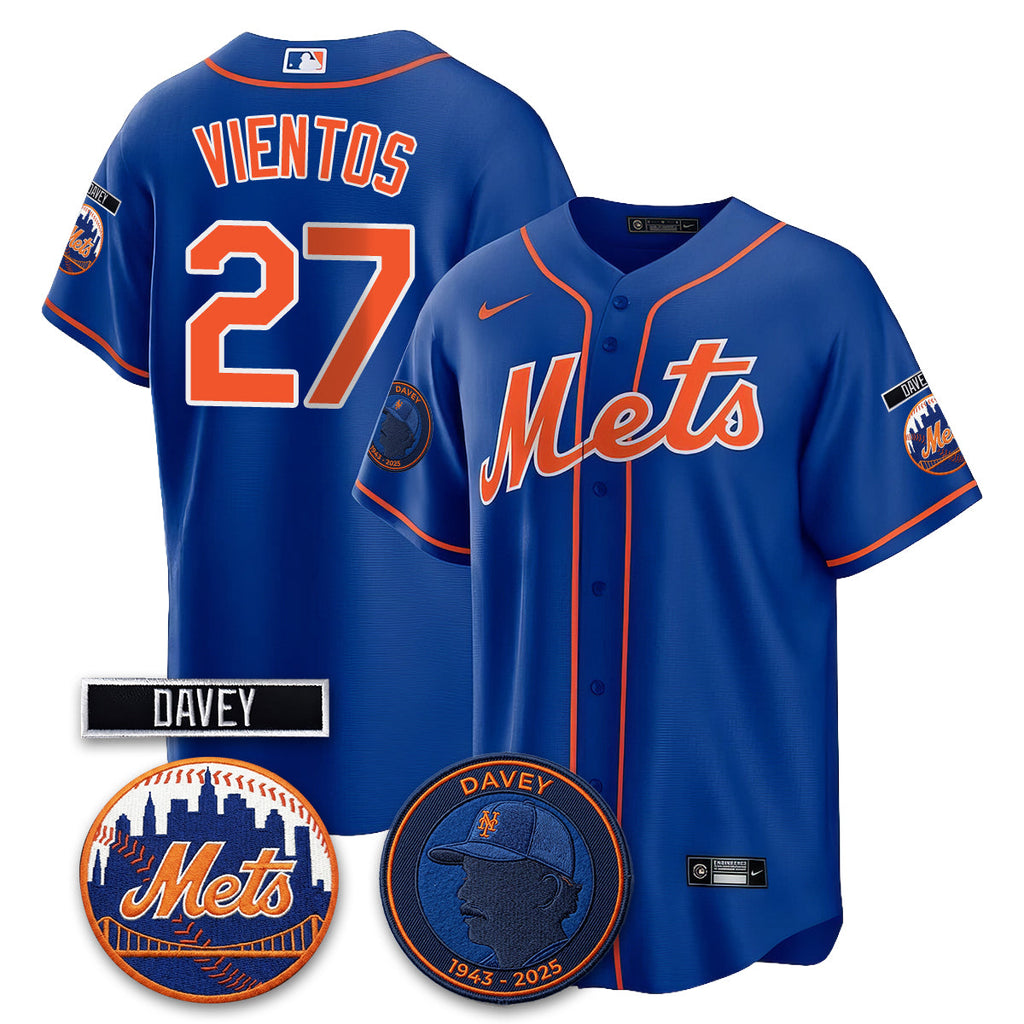New York Mets 2026 Davey Johnson In Memoriam Vapor Limited Jersey - All Stitched