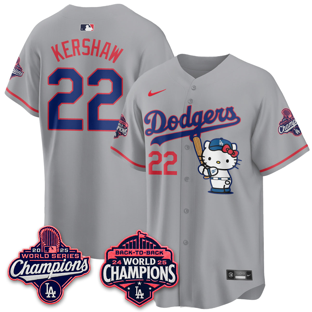 LAD x Meow KT Night 2026 Pink Edition Jersey - Stitched