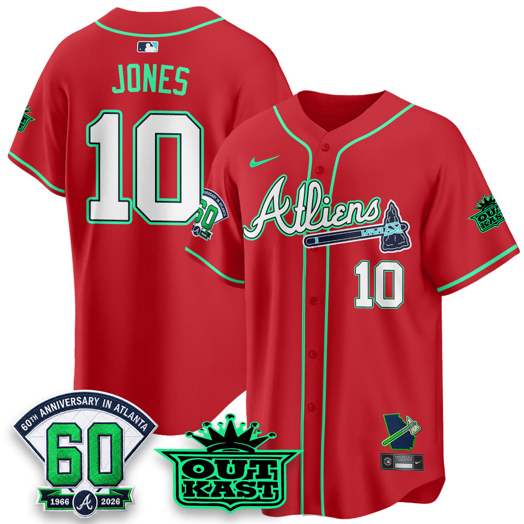 ATL x Atliens Cool Base Galaxy Version Jersey - Stitched (44)