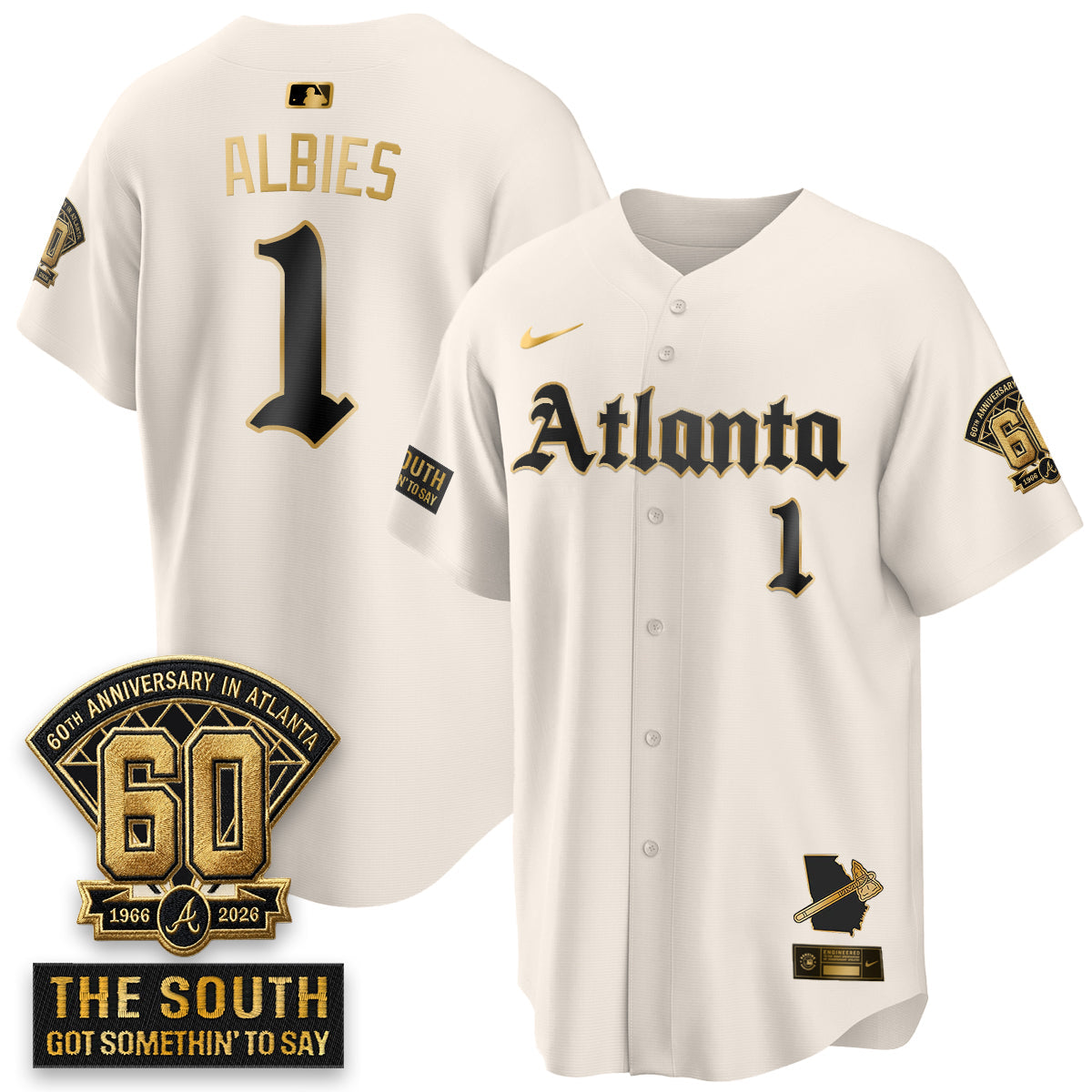 Atlanta Braves 2026 Gothic Edition Vapor Limited Jersey - All Stitched V2