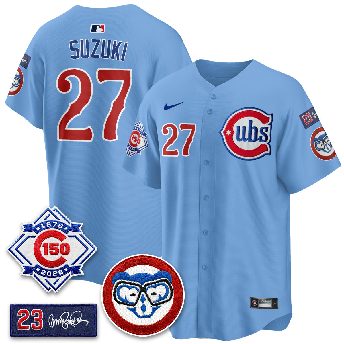 Chicago Cubs 150th Anniversary Holy Cow Vapor Premier Limited Men Jersey - All Stitched