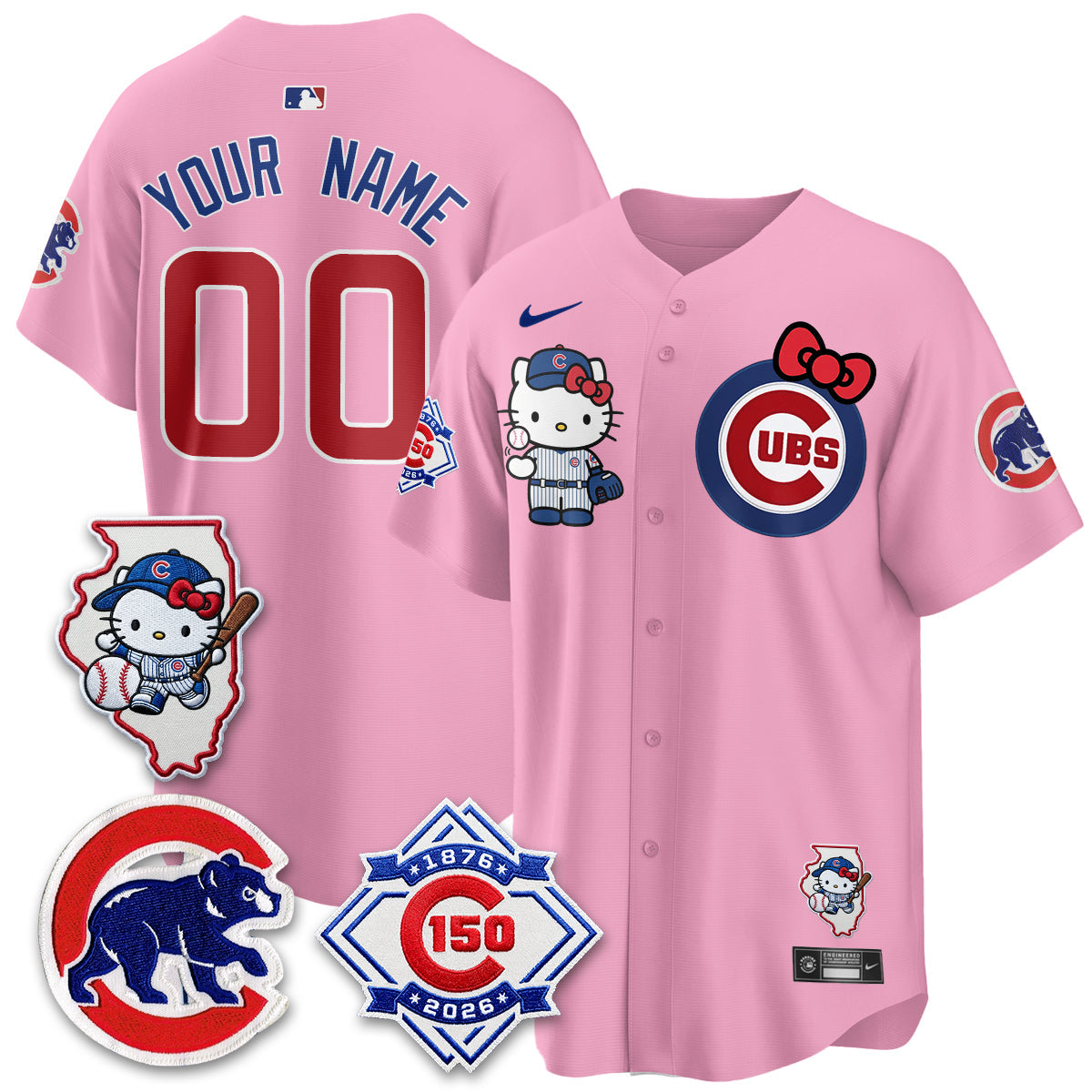 CHC x Meow KT Vapor Premier Limited Custom Jersey - All Stitched V2