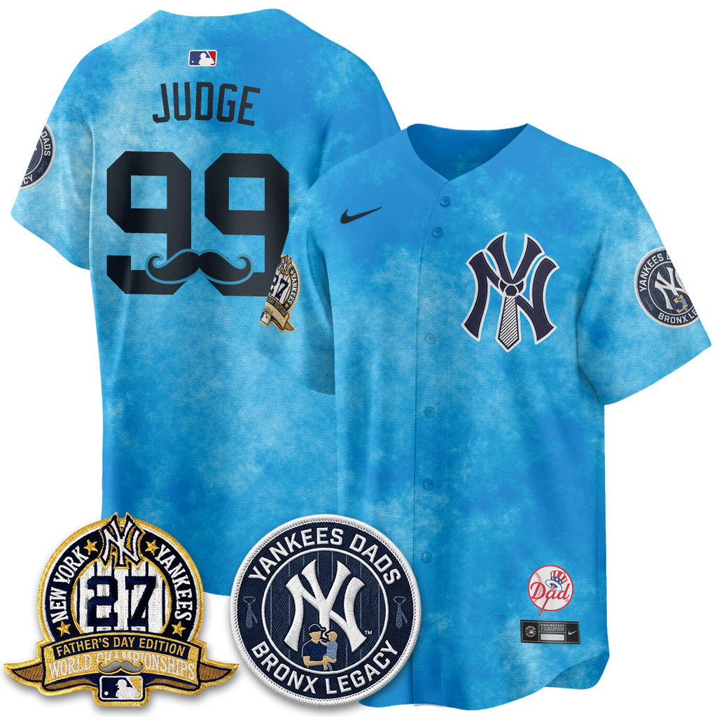New York Yankees Happy Father's Day 2026 Jersey - Stitched