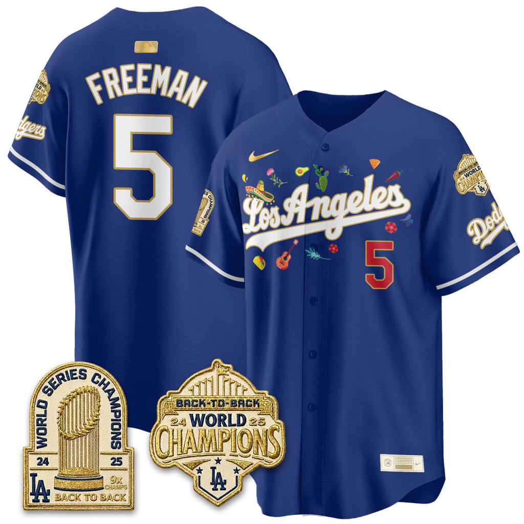 Los Angeles Dodgers Mexican Heritage 2026 Premier Limited Vapor Jersey - All Stitched