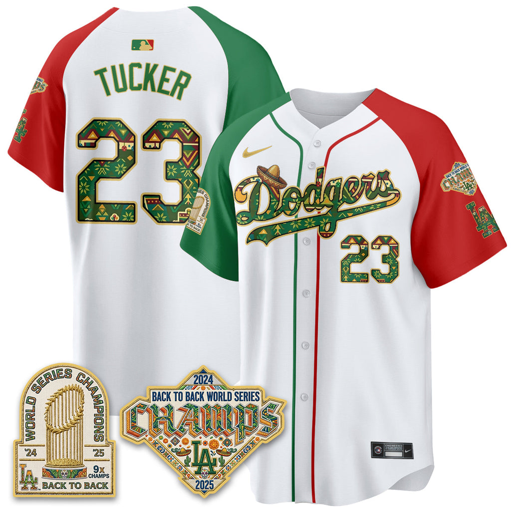 Los Angeles Dodgers x Mexican Heritage 2026 Limited Vapor Jersey - All Stitched