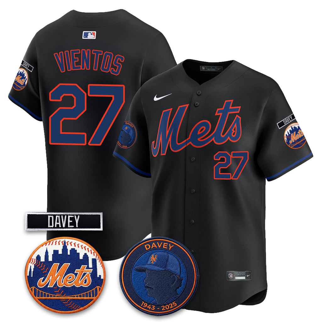 New York Mets 2026 Davey Johnson In Memoriam Vapor Limited Jersey - All Stitched